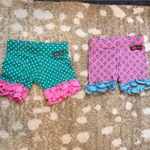 Matilda Jane Girls 2T Ruffle Shorts